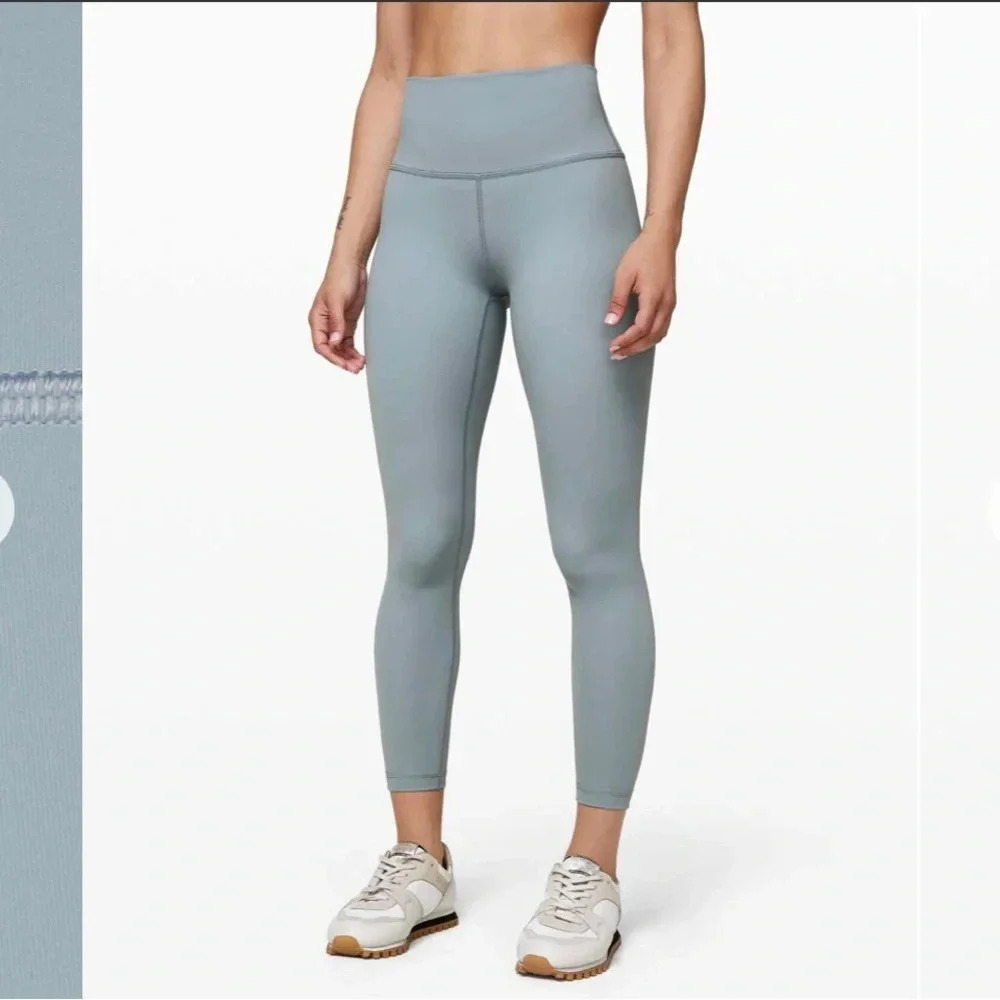 Lululemon Wunder Under High-Rise Tight 25" *Full-On Luxtreme Chambray size‎ 8